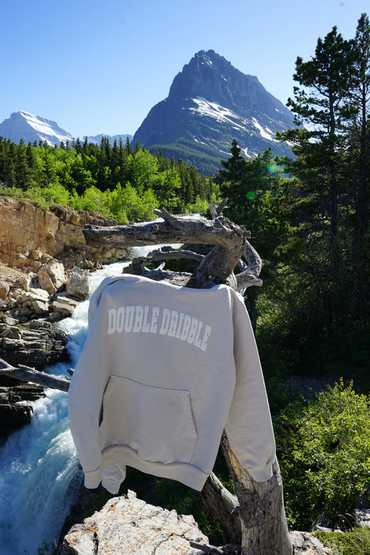 ARCHED HOODIE - SANDSTONE